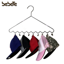 Metal Cap Hanger with 10 Clips