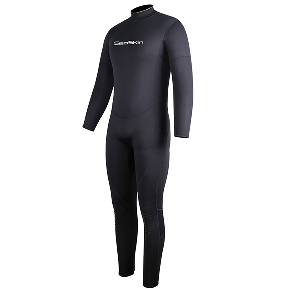 Seaskin Men&#39;s Full Suit Ykk Back Zip Netesuit