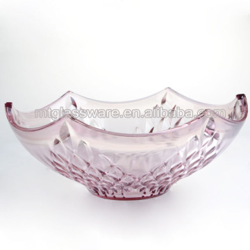 unique large salad bowls colored glass fruit bowls
