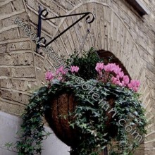 18inch Decorative Hanging Flower Planter Basket With Coco Liner Insert