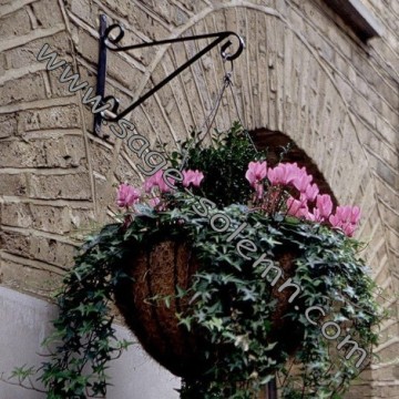 18inch Decorative Hanging Flower Planter Basket With Coco Liner Insert