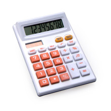 8 Digits Battery Portable Calculator, with Music Button