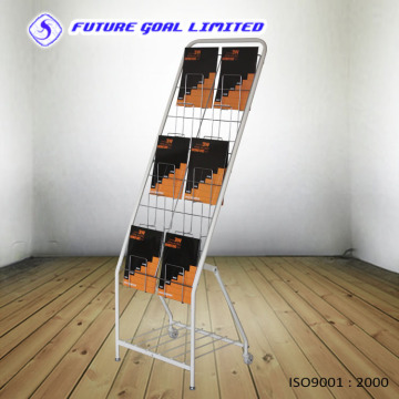 Magazine Rack / Book Display Shelf / Catalog Stand