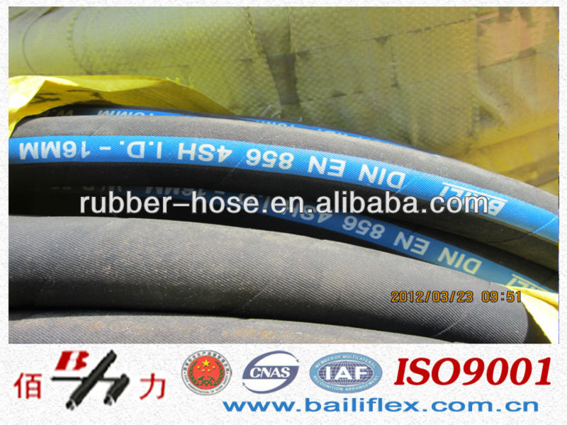 (EN 856 4SP - SAE 100 R9 - DIN 20023 4SP Standard) Hydraulic Hose made in bailihose company, China