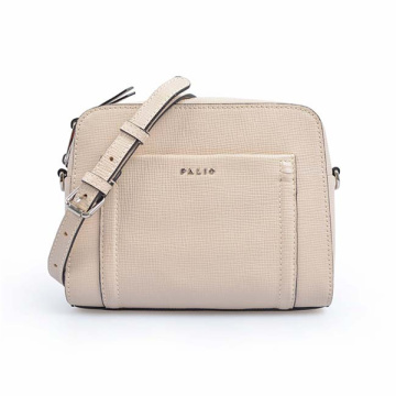 Saffiano Leather - Sac bandoulière taille moyenne pour femme