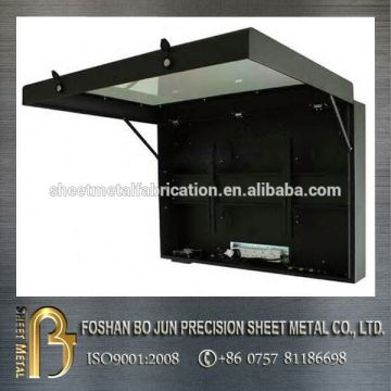 China supplier customized all weather tv enclosure , metal TV enclosure