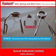 Stainless Steel Chromed Torsion Wire Spring for Fitness Equipment or Exercises Machines