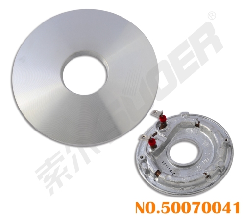 Suoer High quality Rice Cooker Parts Double hole 500w Rice Cooker Heating Plate