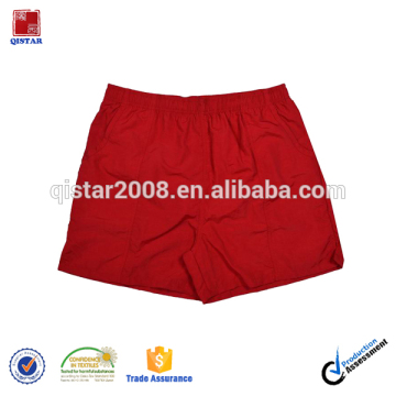 100% Polyester Red Blank Board Shorts Men/ Side Pockets Men Sport Shorts