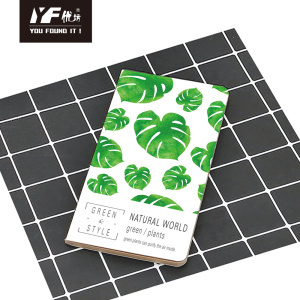 Custom green style 48K sewing notebook