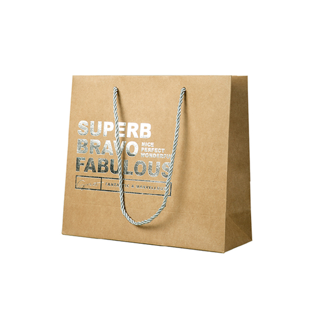 300gsm custom own logo printed gift packaging paper bags with bow tie