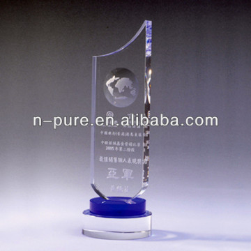 Transparent New Design Crystal Trophy
