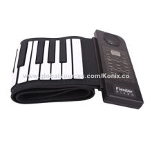 Mini digital roll up pianos for children