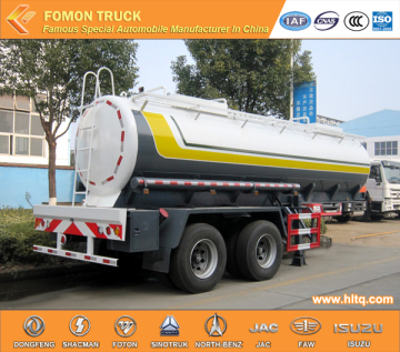 2-axle chemical liquid transport semi trailer