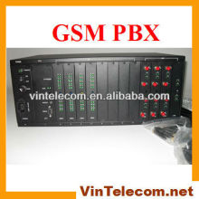 Wireless pbx telephone system 128 extensions pbx GSM+PSTN