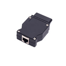 OBD-II male connector to RJ45 jack adapter