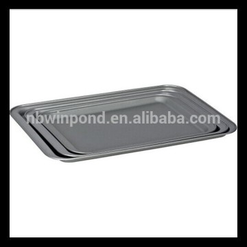 sliver grey teflon coated baking tray ,cookie sheet