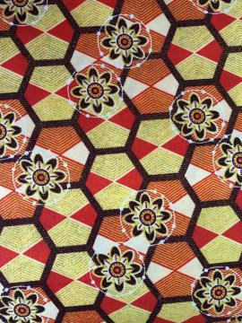 100% Polyester One Side Gold Powder Wax Fabric