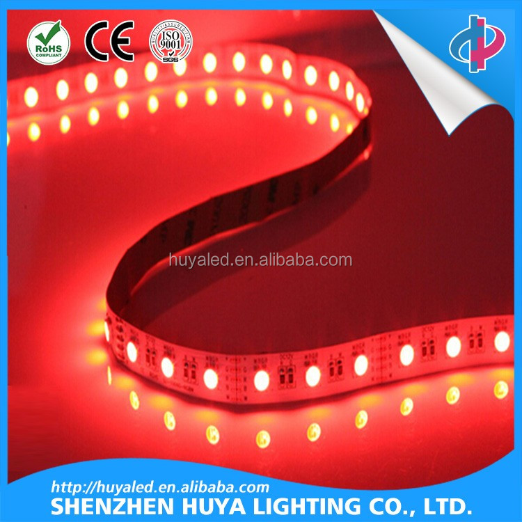 SMD 5050 RGBW 60 leds/m DC 24V  holiday   flexible  led tape  light  waterproof  strips  for room