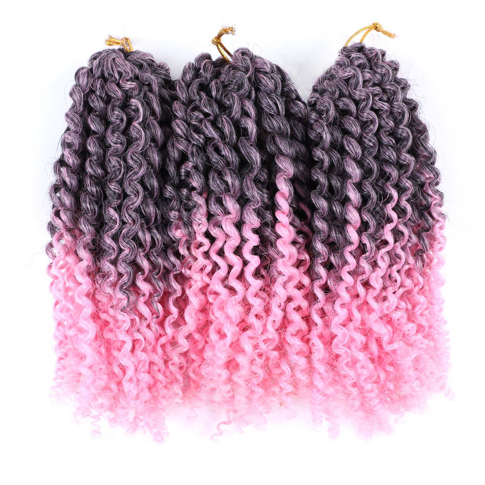 Hot sell   Synthetic Crochet Braids Curly afro extension hair  afro twist crochet braids afro kinky curly hair