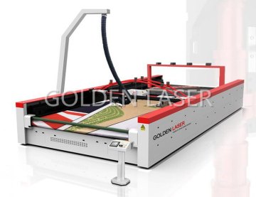 Large Scale Laser Cutter for Sublimation Printing Textile