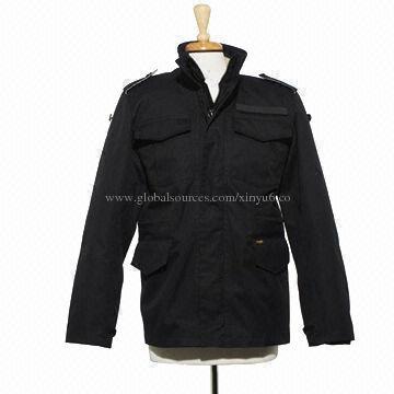 Men's Safari jacket for urban motorcycle rider