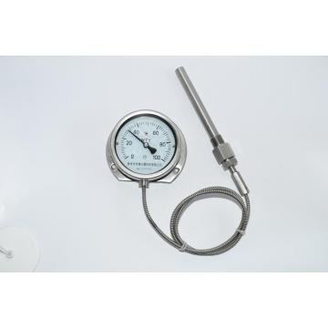 Pressure Type Thermometer with Electrical Contact
