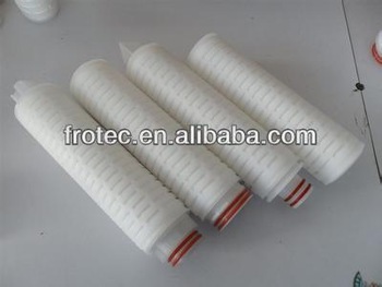 Pleated Filter Cartridge/paper/pp pleated filter cartridge/water filter cartridge