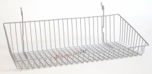 China professional wire grid double sloping basket