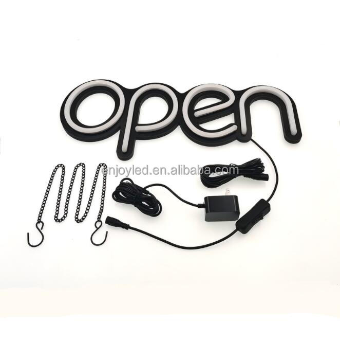 Full set with power obvious show off 12V open led neon sign