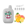 Customized Iget B5000 Einweg -Vape Pod