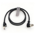 M12 X Code 8Pin till RJ45 Ethernet -kabel