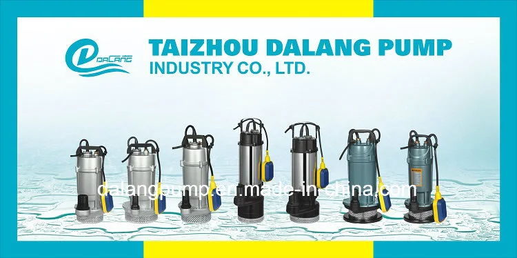 V Series0.5HP 0.75HP 1HP Stainless Steel Sewage Electric Submersible Water Pump