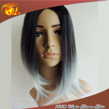 Factory price Hot sale popular kinds of omber color hair wig
