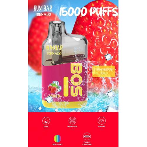 Rum Bar Tornado 15000 Puffs Disposable Device Wholesale