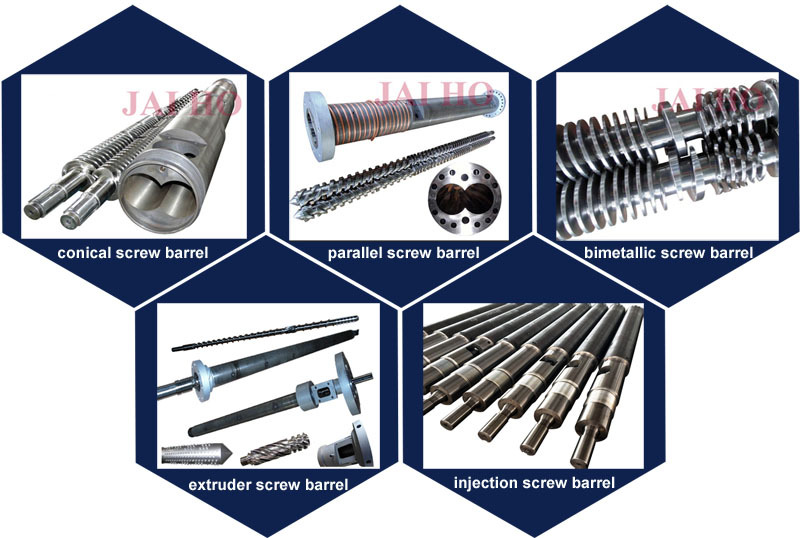 Single extruder screw cylinder/plastic extruder machinescrew/extruder screw cylinder