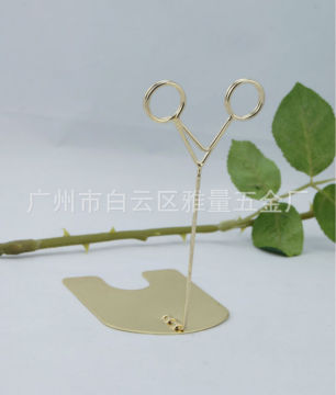 mini metal clip metal craft clips visiting card holder