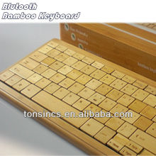 Bluetooth bamboo keyboard