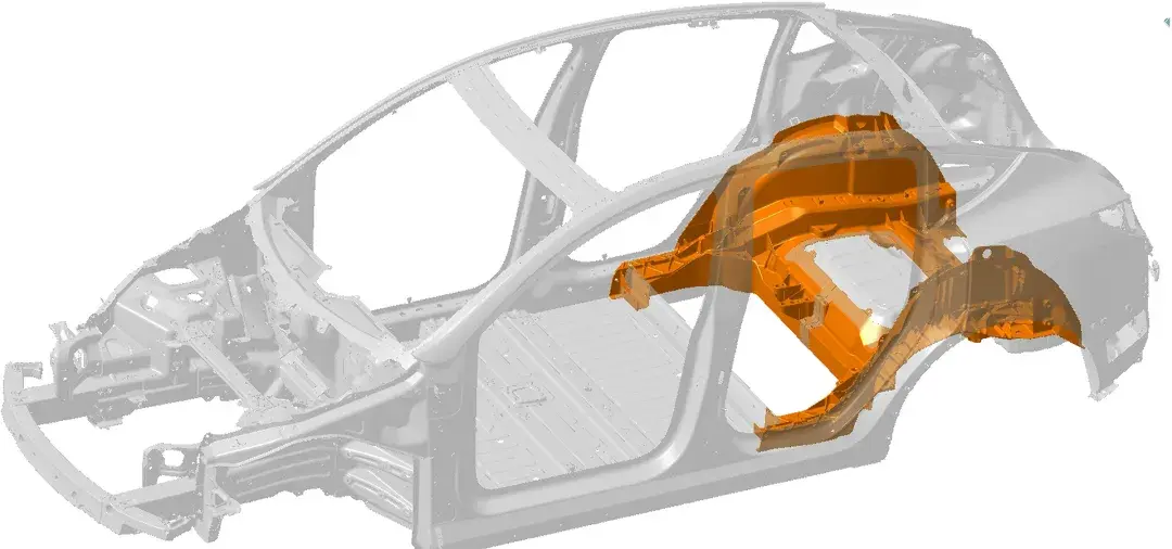 Moldagem integrada de fundição Die-casting integrated molding
