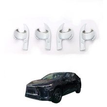 OEM Car ABS Carbon Fiber Exterior Trim for 2022 Toyota BZ4X Chrome Door Bowl Trim Cover