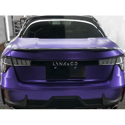 Matte kovové fialové auto wrap vinyl