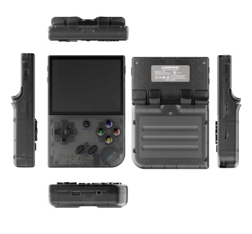 ANBERNIC RG35XXPLUS: 64GB Linux Handheld Game Player with 3.5 Inch Screen and Accessories