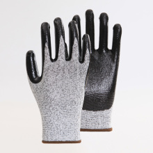 Black Nitrile Working Safety Glove