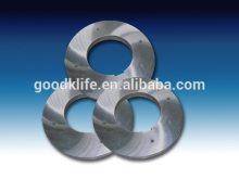 Rotary slitter knives for edge trimming lines