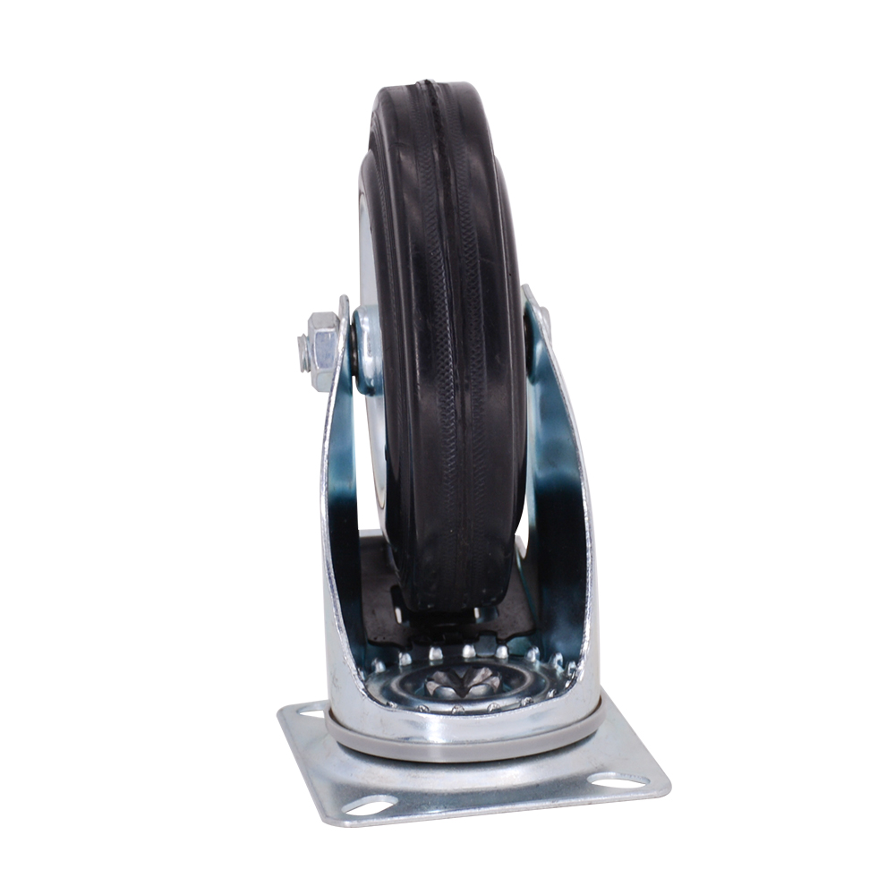 5 Inch Rubber Swivel Wheels With Brake