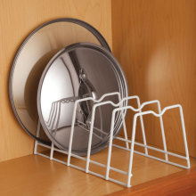 Kitchen helper unique corner Iron Plate dish rack