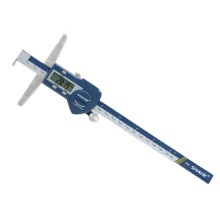 Digital Depth Caliper with Stainless Steel Vernier
