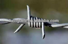 Galvanzied barbed wire