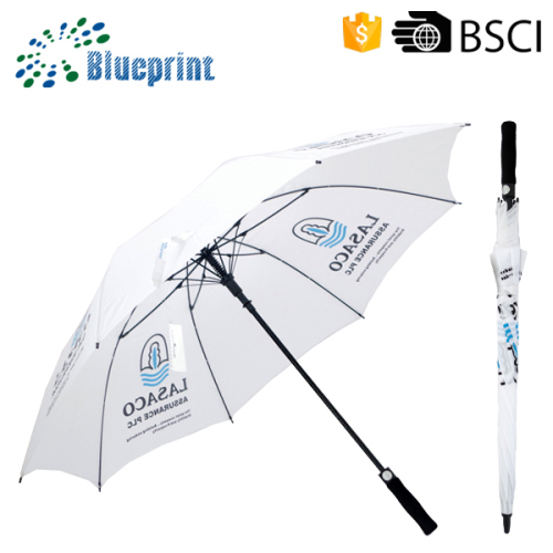 Promotional custom logo windproof golf umbrella