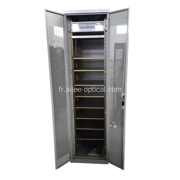 Rack de serveur Armoire de réseau de 19 pouces avec portes